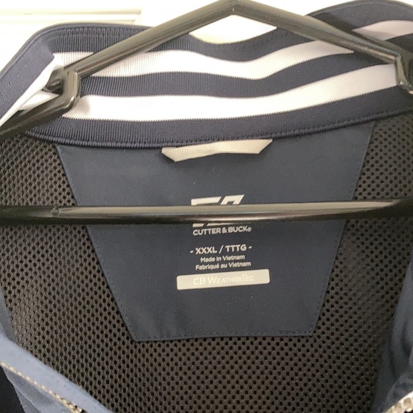 CUTTER & BUCK WEATHERTEC FULL ZIP JACKET SIZE XXXL - Picture 2 of 8